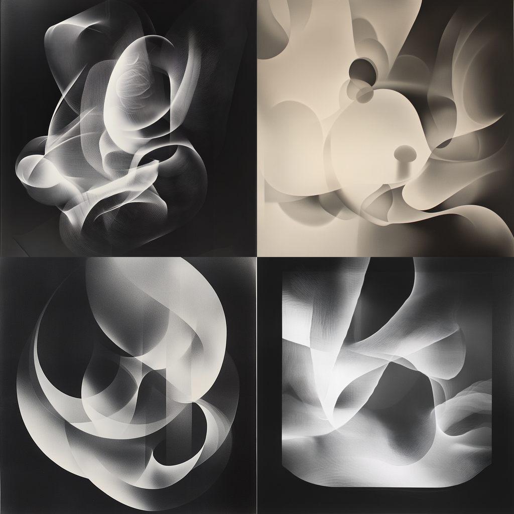 Luminogram style, Midjourney V6.1, render 1 of 4