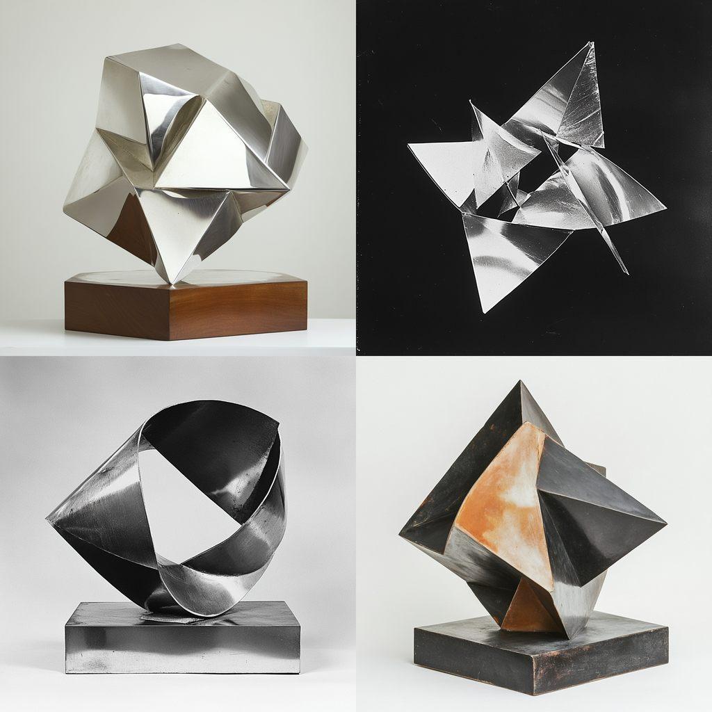 Lygia Clark style, Midjourney V6.1, render 1 of 4