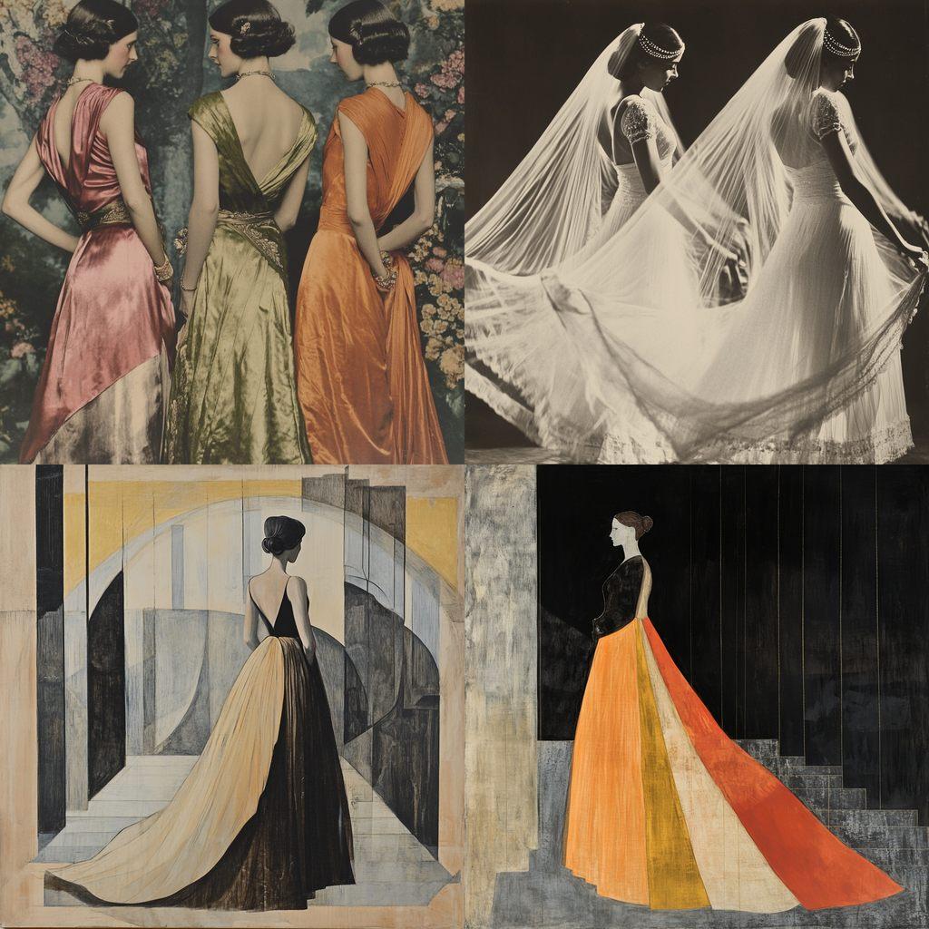 Madeleine Vionnet style, Midjourney V6.1, render 1 of 4
