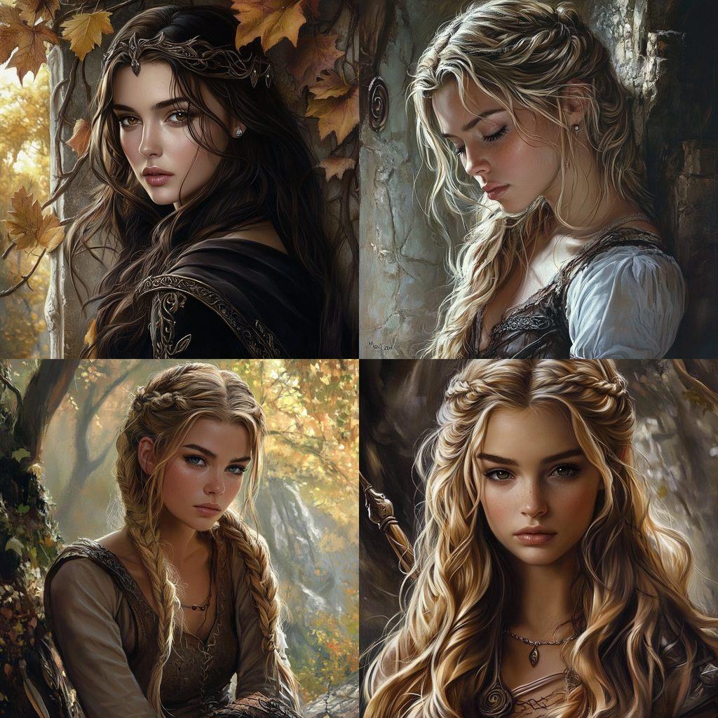 Magali Villeneuve style, Midjourney V6.1, render 1 of 4