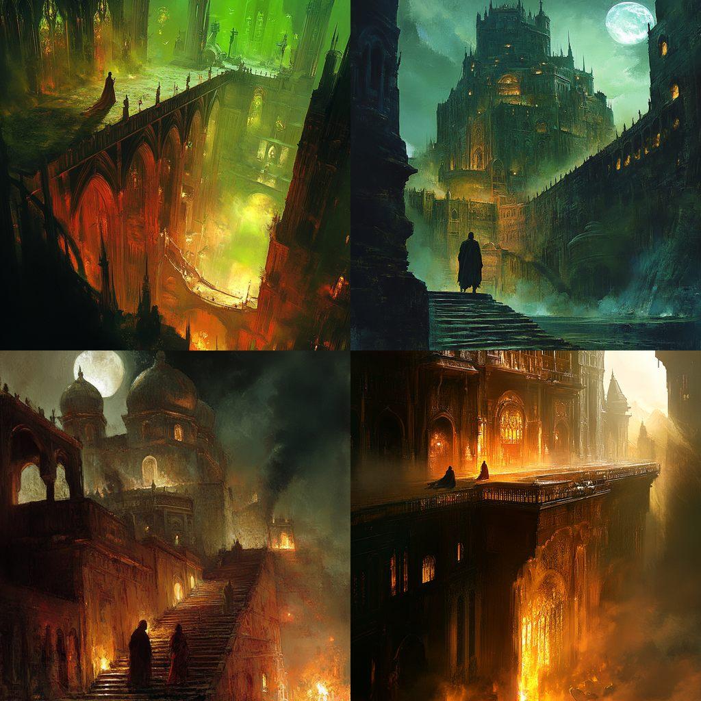Marc Simonetti style, Midjourney V6.1, render 1 of 4