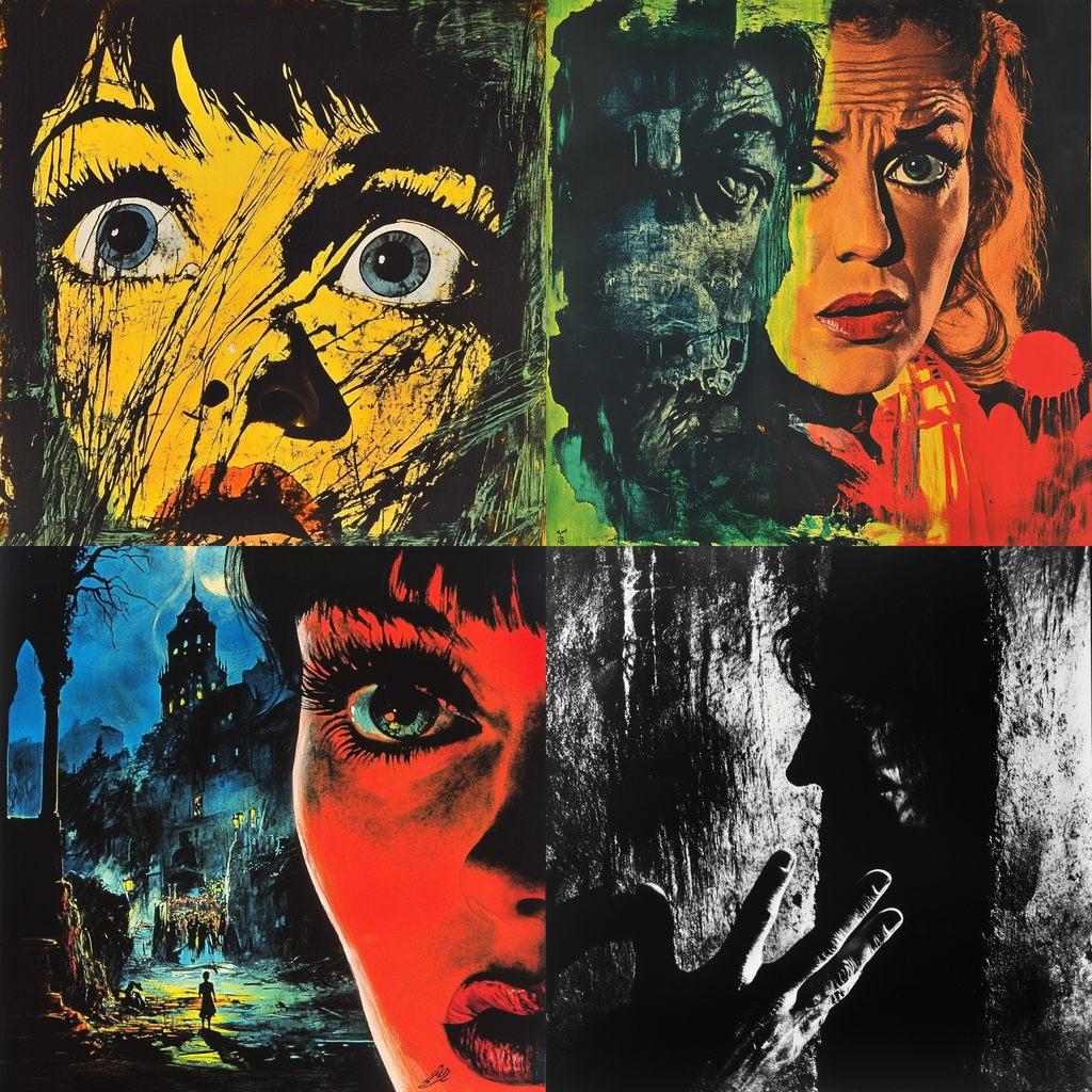 Mario Bava style, Midjourney V6.1, render 1 of 4