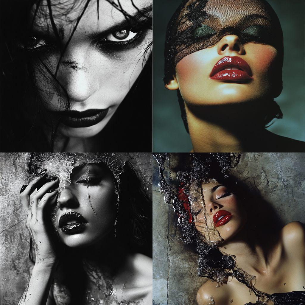 Mario Sorrenti style, Midjourney V6.1, render 1 of 4