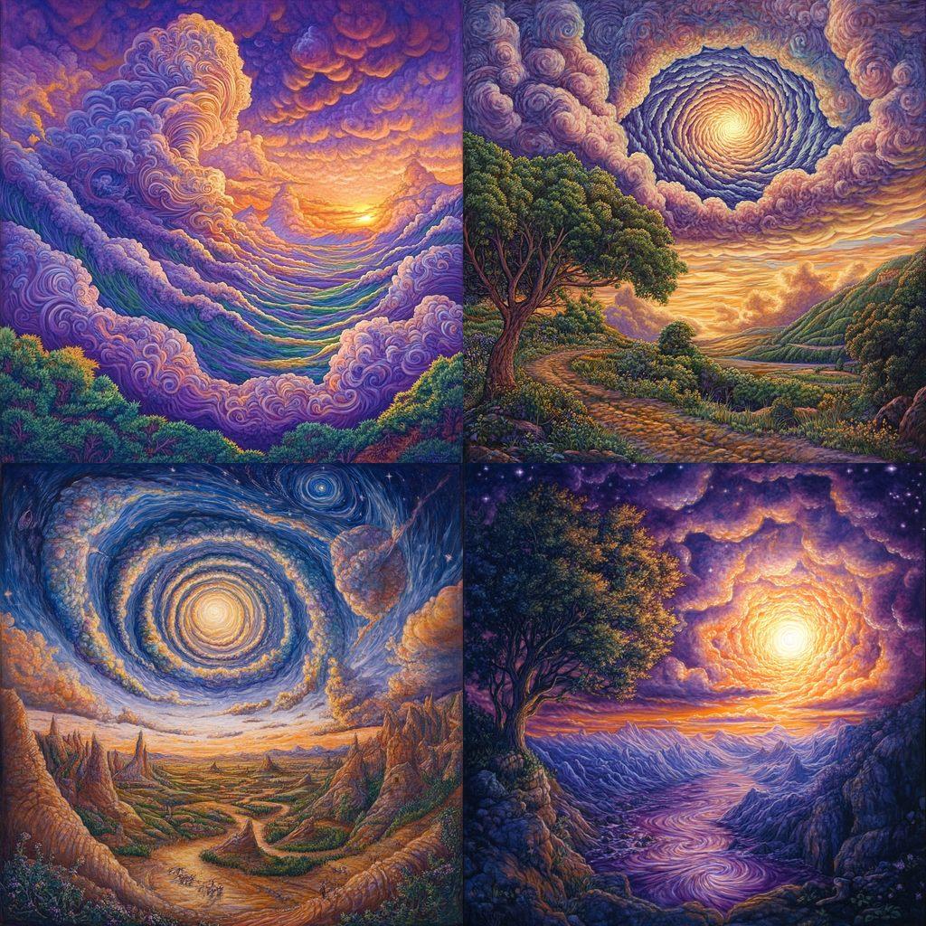 Mark Henson style, Midjourney V6.1, render 1 of 4