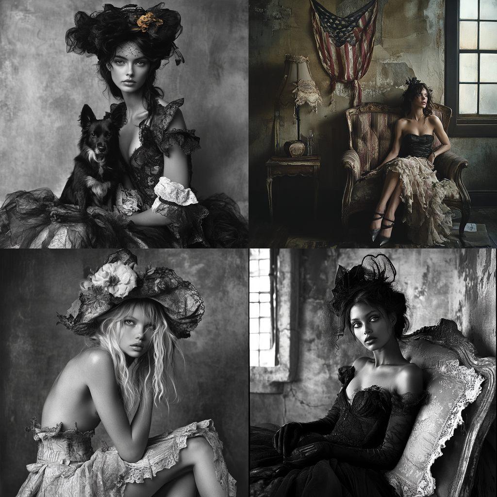Mark Seliger style, Midjourney V6.1, render 1 of 4
