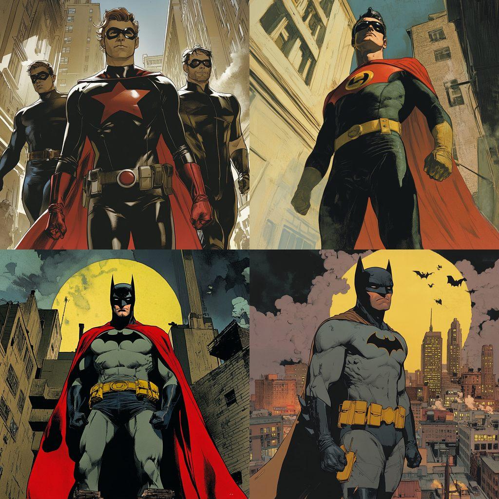 Mark Waid style, Midjourney V6.1, render 1 of 4