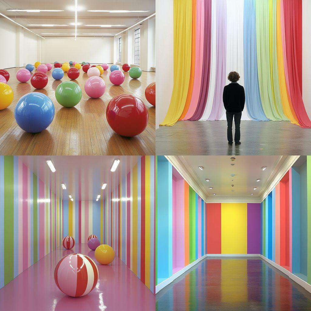 Martin Creed style, Midjourney V6.1, render 1 of 4