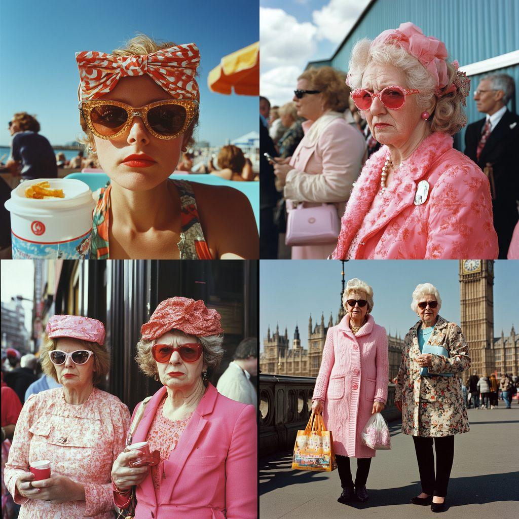 Martin Parr style, Midjourney V6.1, render 1 of 4