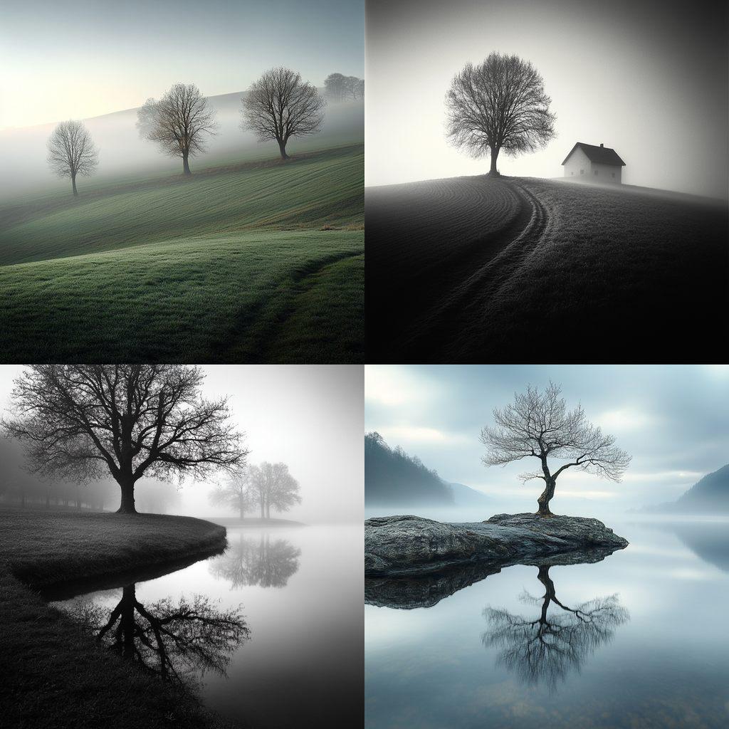 Martin Rak style, Midjourney V6.1, render 1 of 4