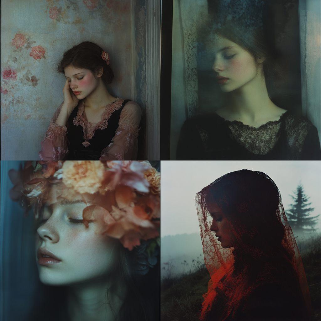 Martina Hoogland Ivanow style, Midjourney V6.1, render 1 of 4
