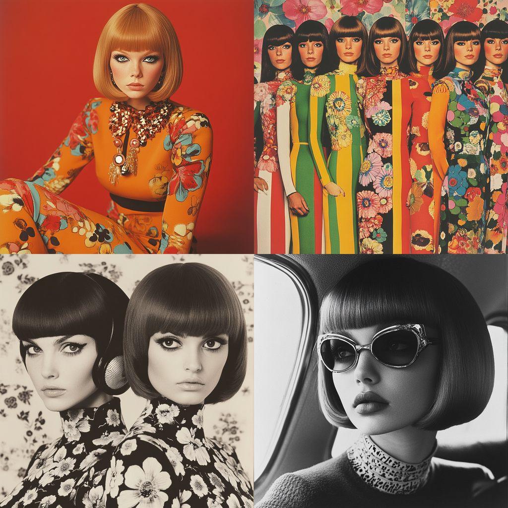 Mary Quant style, Midjourney V6.1, render 1 of 4