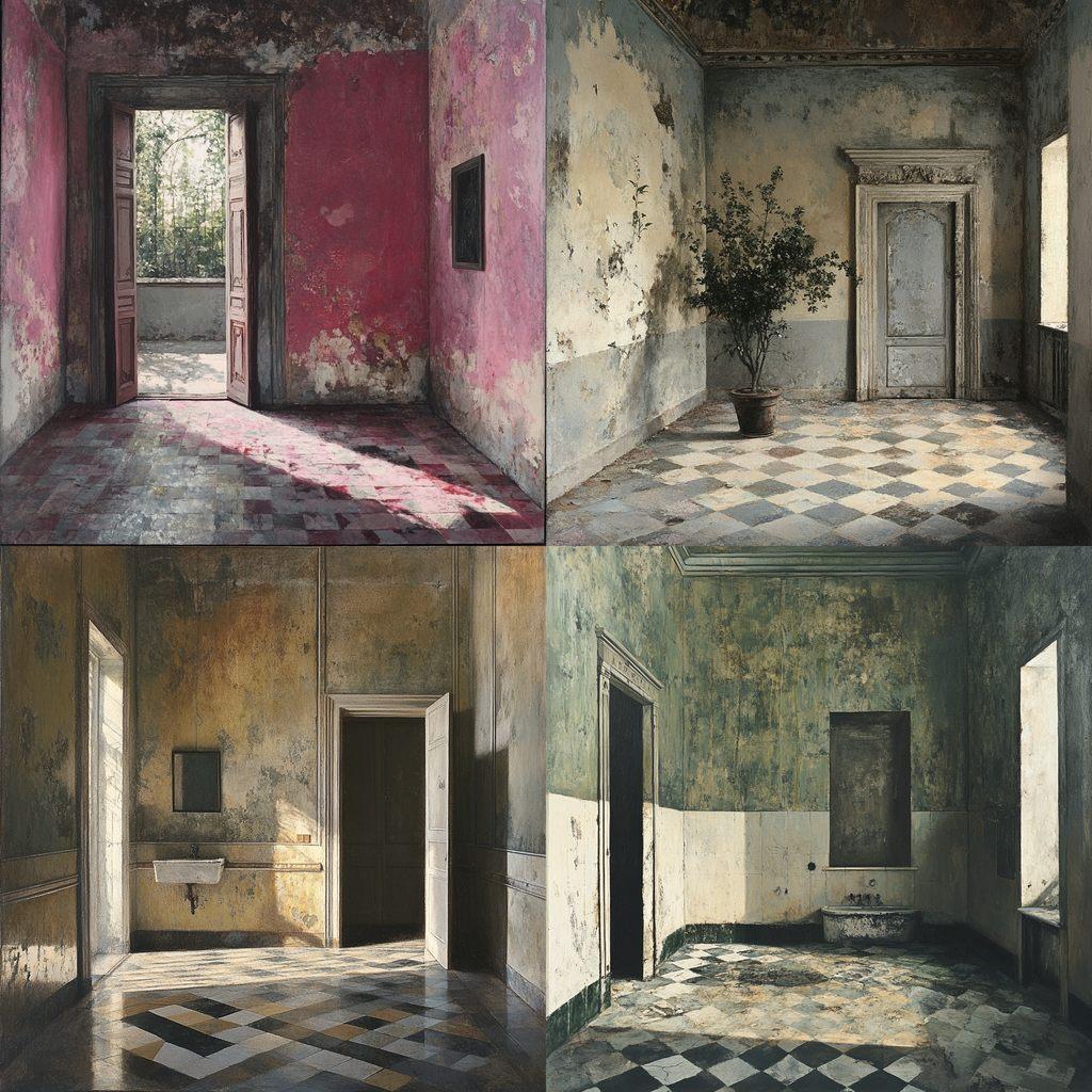 Matteo Massagrande style, Midjourney V6.1, render 1 of 4
