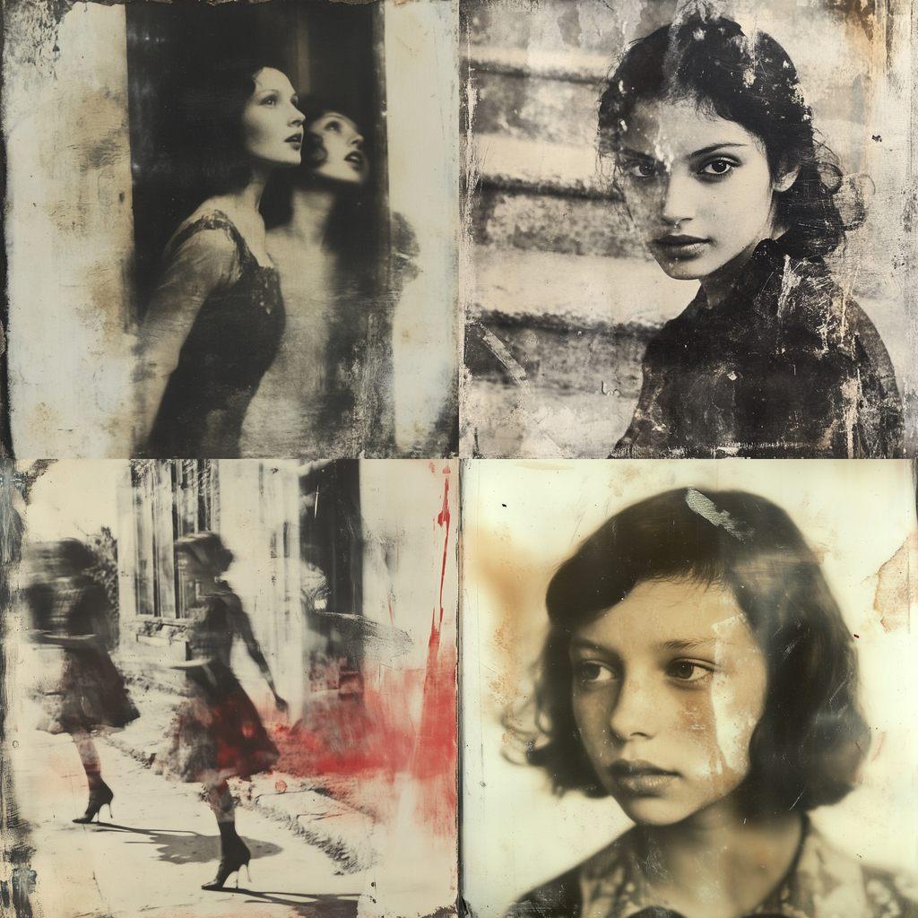 Miroslav Tichy style, Midjourney V6.1, render 1 of 4
