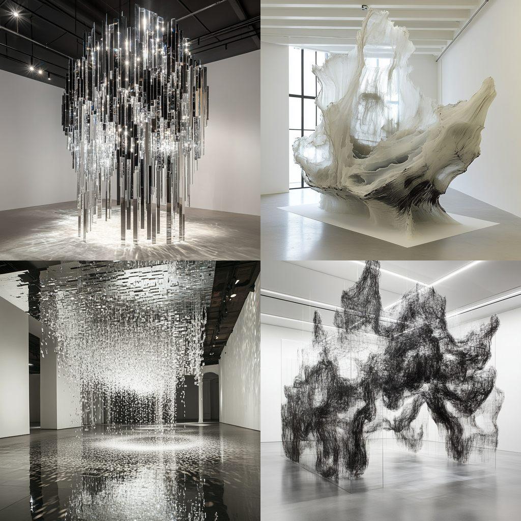 Monica Bonvicini style, Midjourney V6.1, render 1 of 4