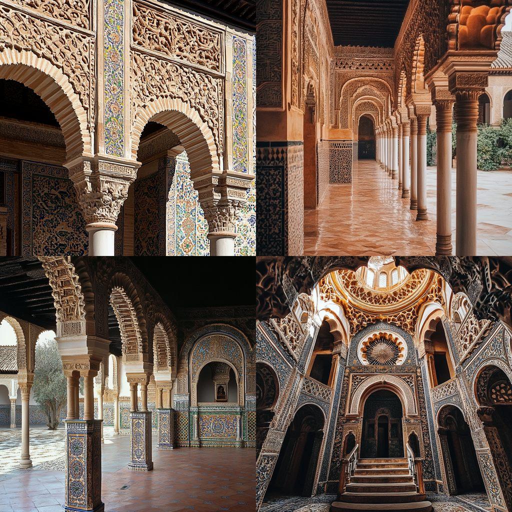 Mudejar architecture style, Midjourney V6.1, render 1 of 4