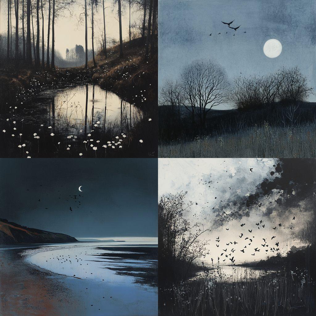 Naomi Tydeman style, Midjourney V6.1, render 1 of 4