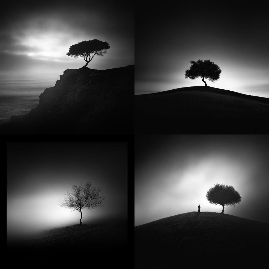 Nathan Wirth style, Midjourney V6.1, render 1 of 4