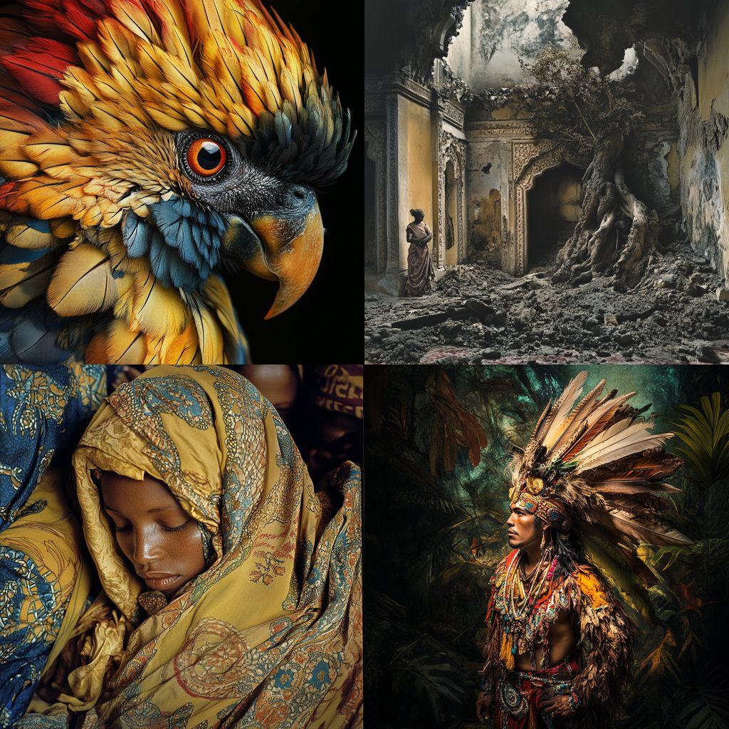 National Geographic magazine style, Midjourney V6.1, render 1 of 4