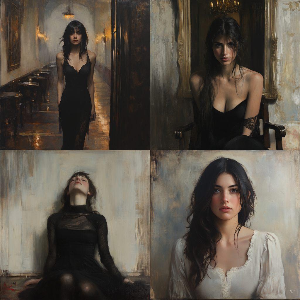 Nick Alm style, Midjourney V6.1, render 1 of 4