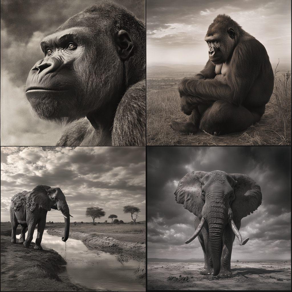 Nick Brandt style, Midjourney V6.1, render 1 of 4
