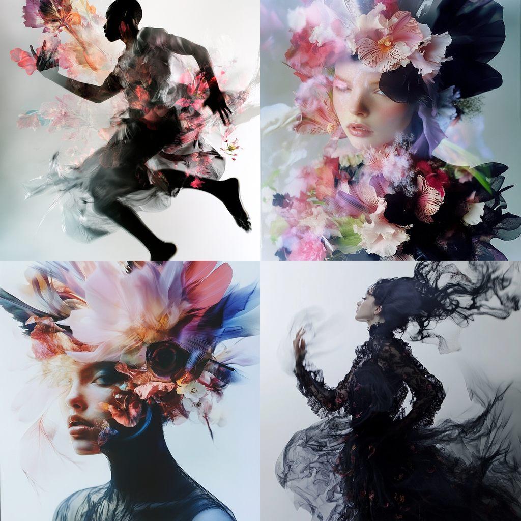 Nick Knight style, Midjourney V6.1, render 1 of 4