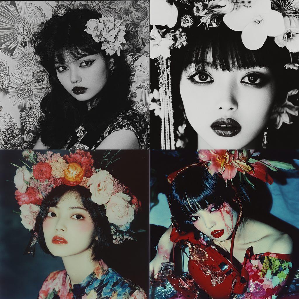 Nobuyoshi Araki style, Midjourney V6.1, render 1 of 4