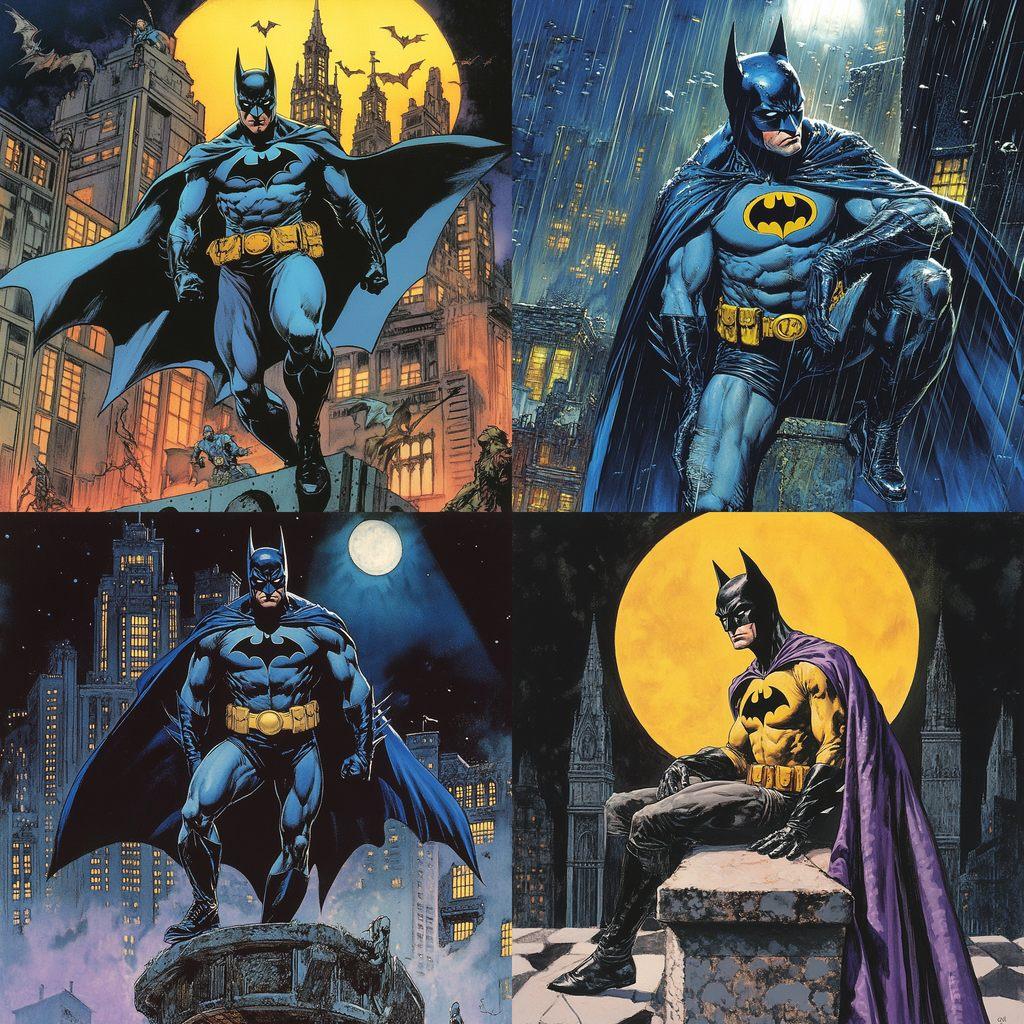 Norm Breyfogle style, Midjourney V6.1, render 1 of 4