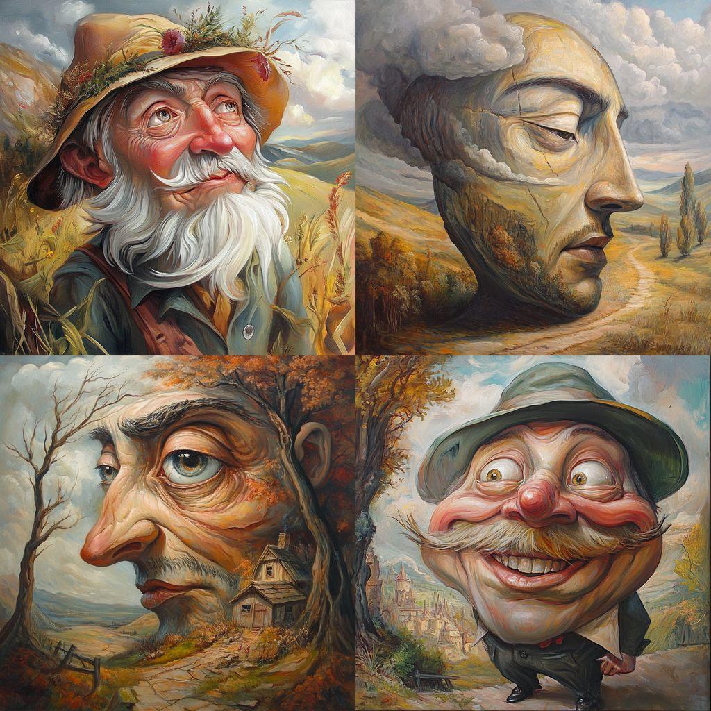 Oleg Shuplyak style, Midjourney V6.1, render 1 of 4