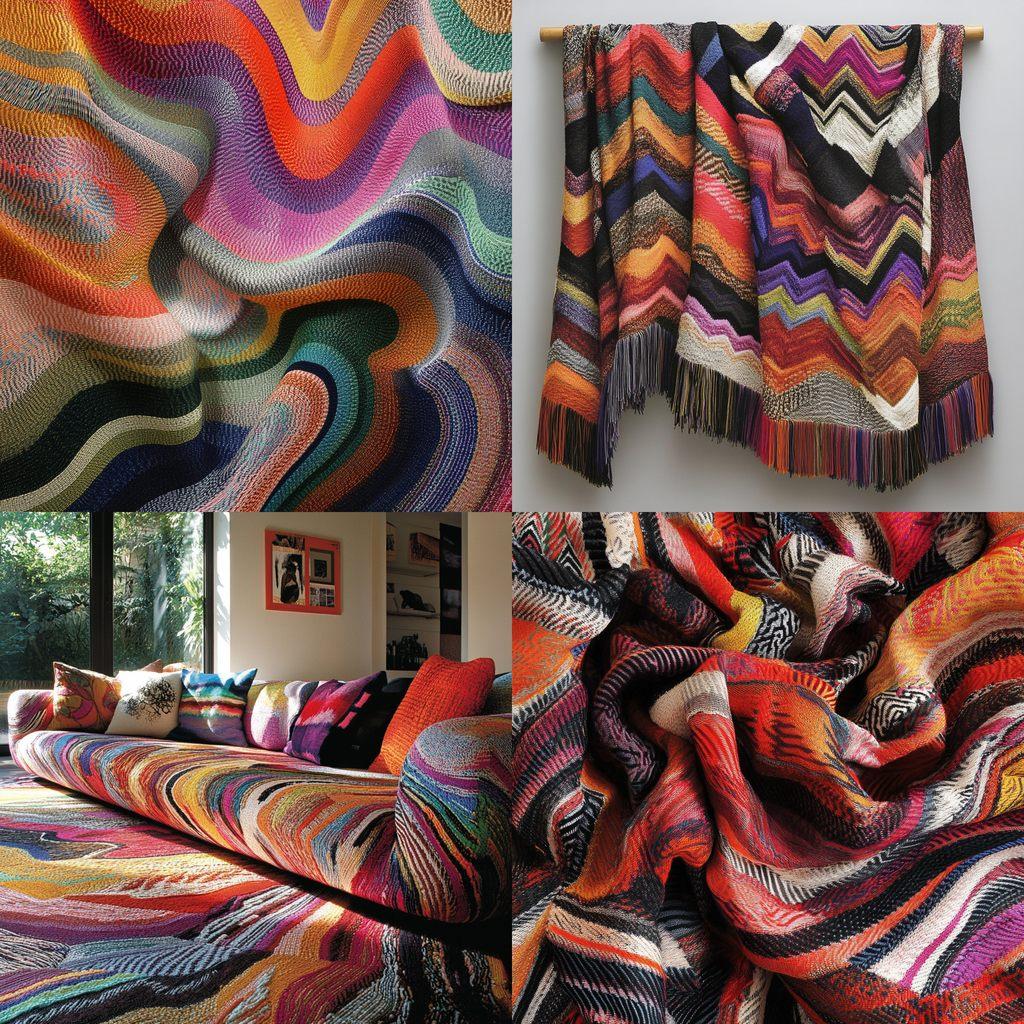 Ottavio Missoni style, Midjourney V6.1, render 1 of 4