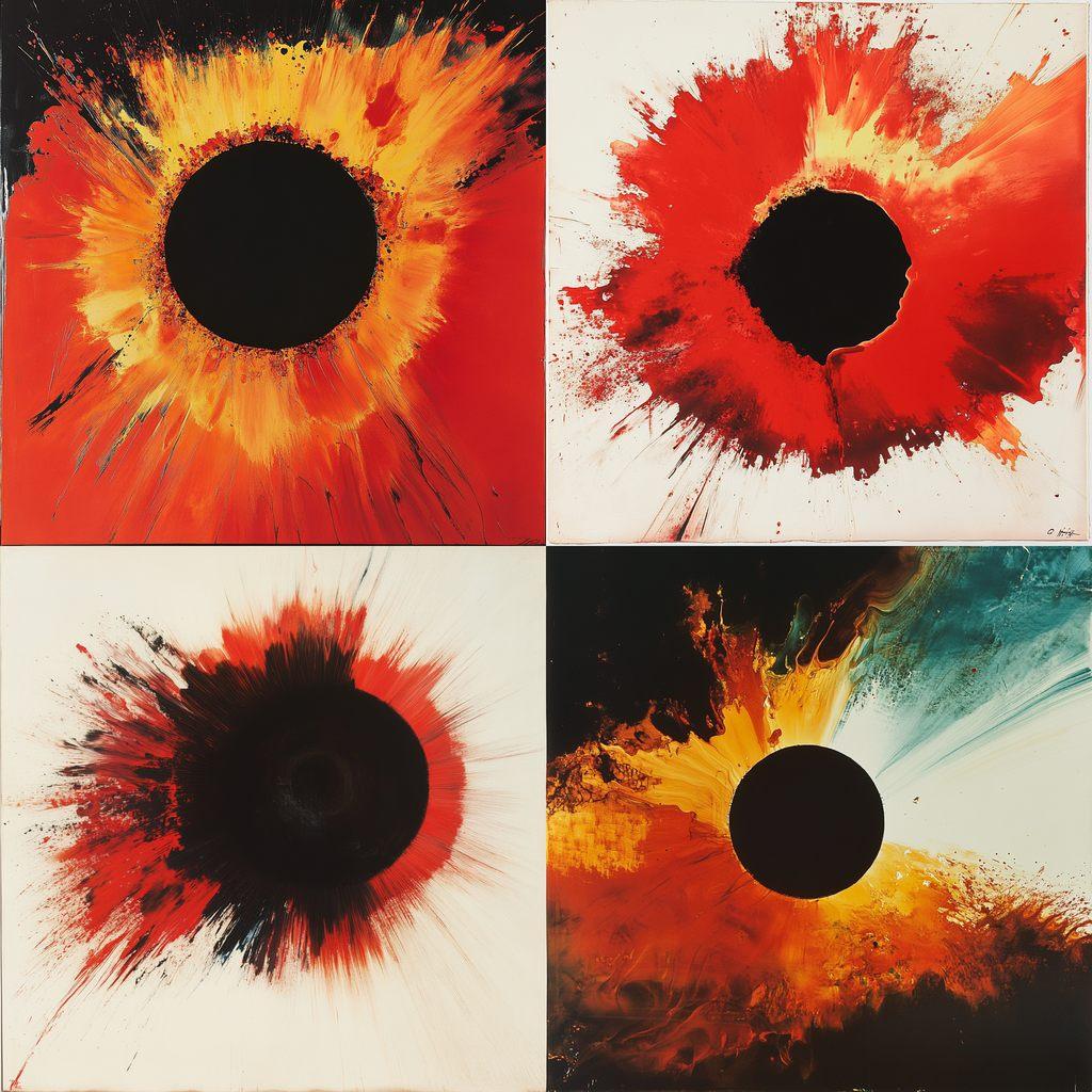 Otto Piene style, Midjourney V6.1, render 1 of 4