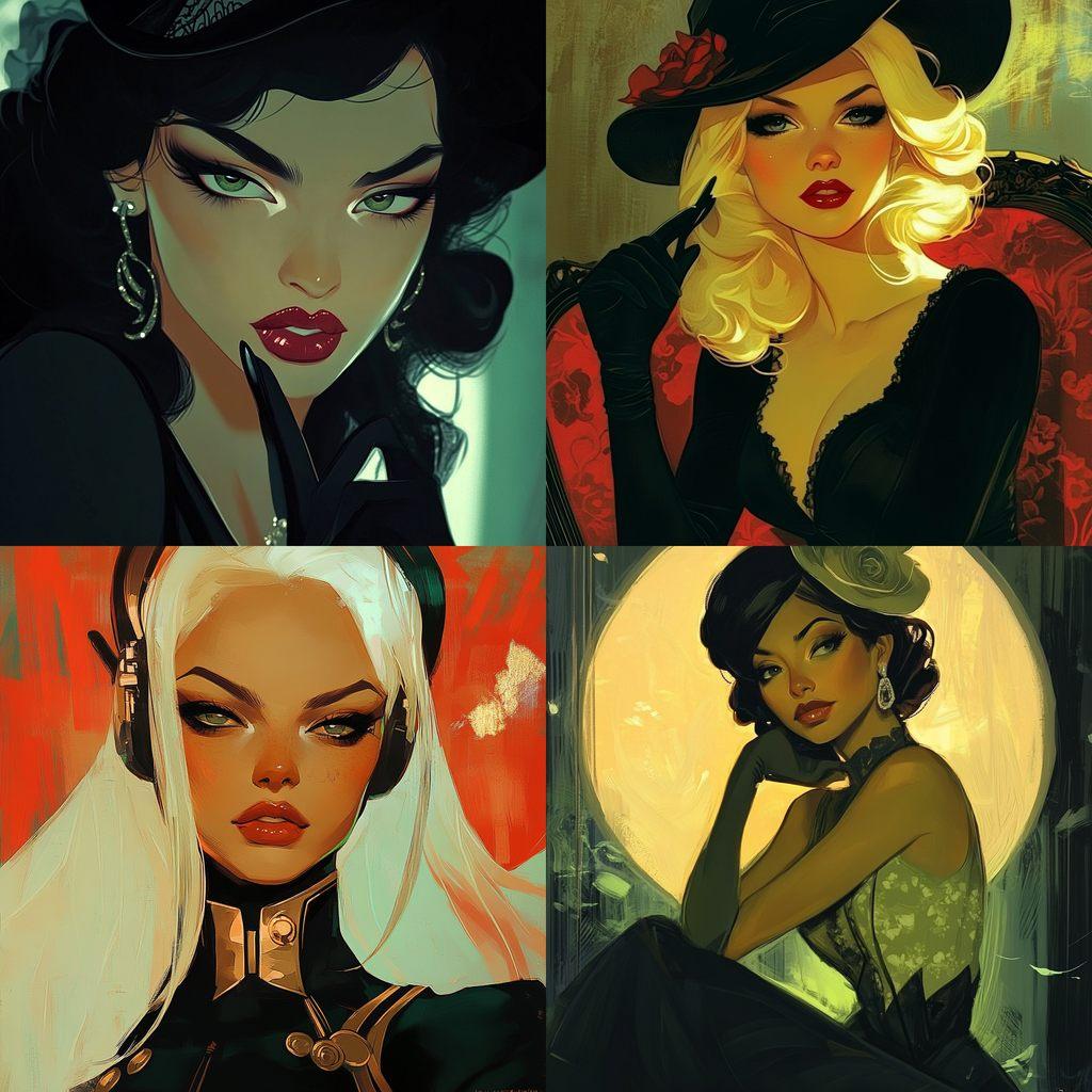 Otto Schmidt style, Midjourney V6.1, render 1 of 4