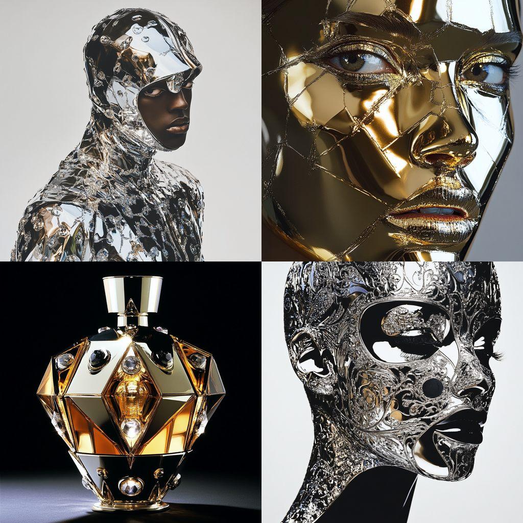 Paco Rabanne style, Midjourney V6.1, render 1 of 4