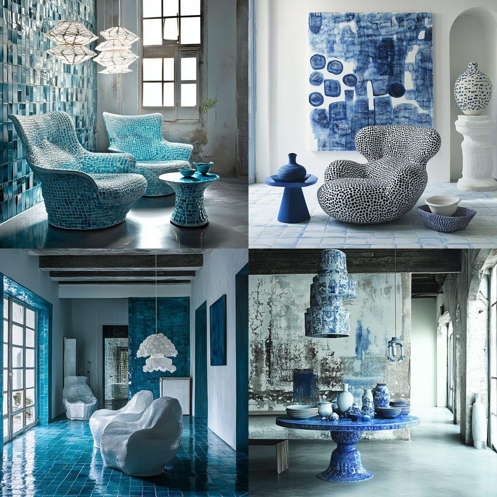 Paola Navone style, Midjourney V6.1, render 1 of 4