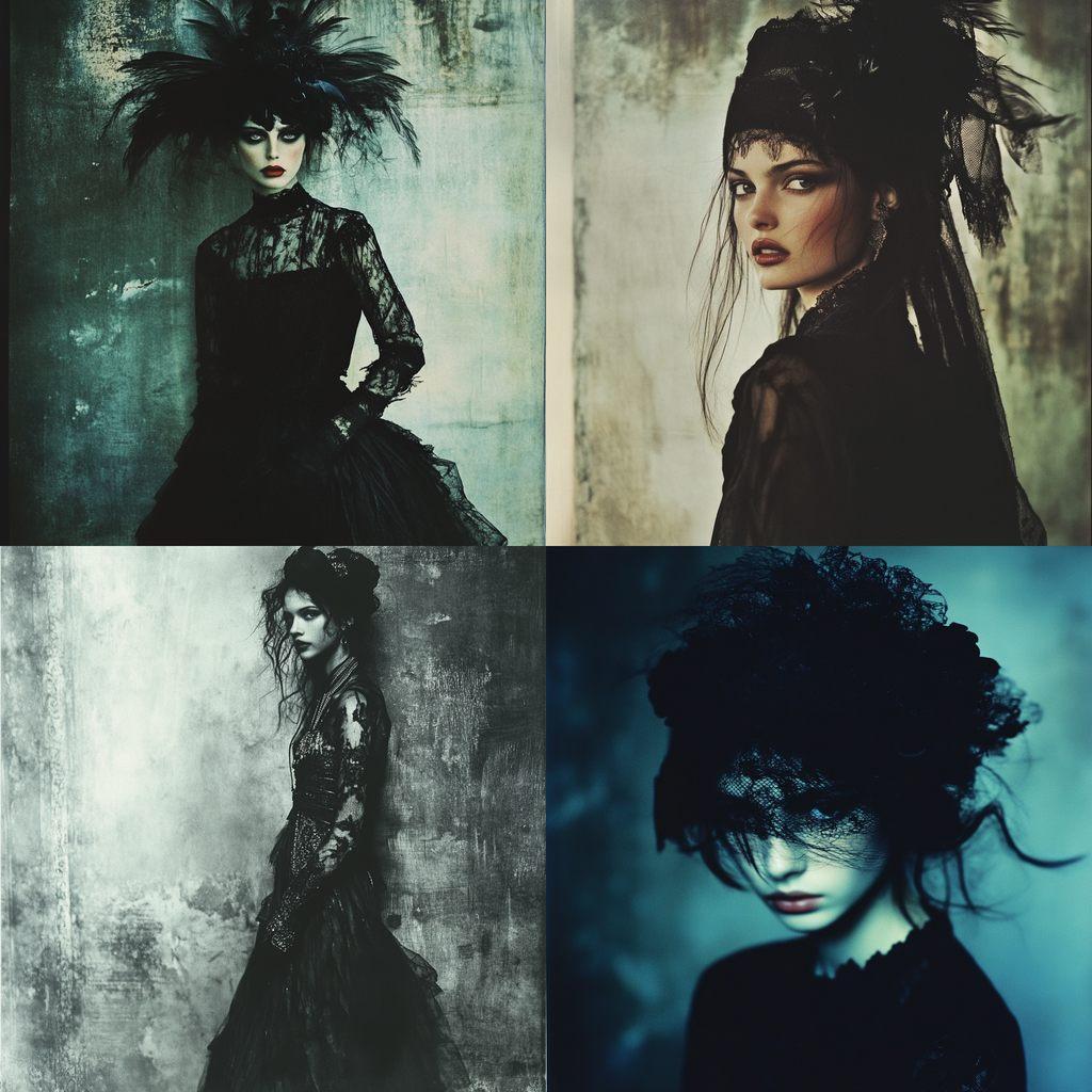 Paolo Roversi style, Midjourney V6.1, render 1 of 4