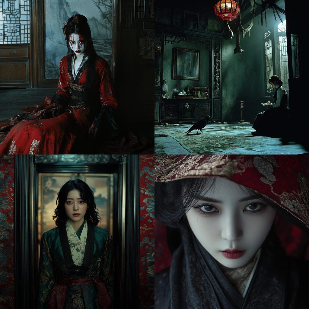 Park Chan Wook style, Midjourney V6.1, render 1 of 4