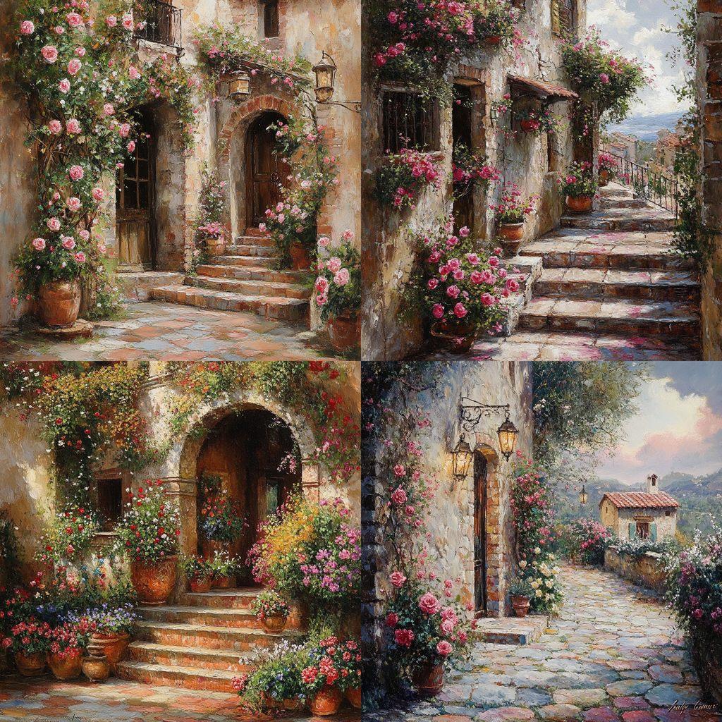 Paul Guy Gantner style, Midjourney V6.1, render 1 of 4