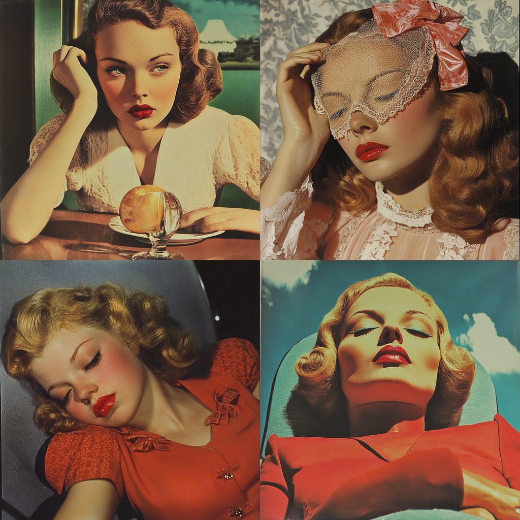 Paul Outerbridge style, Midjourney V6.1, render 1 of 4