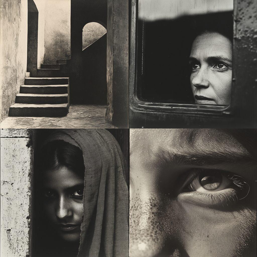 Paul Strand style, Midjourney V6.1, render 1 of 4