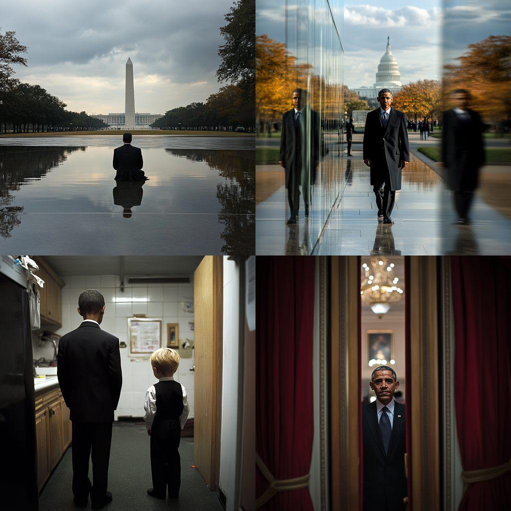 Pete Souza style, Midjourney V6.1, render 1 of 4