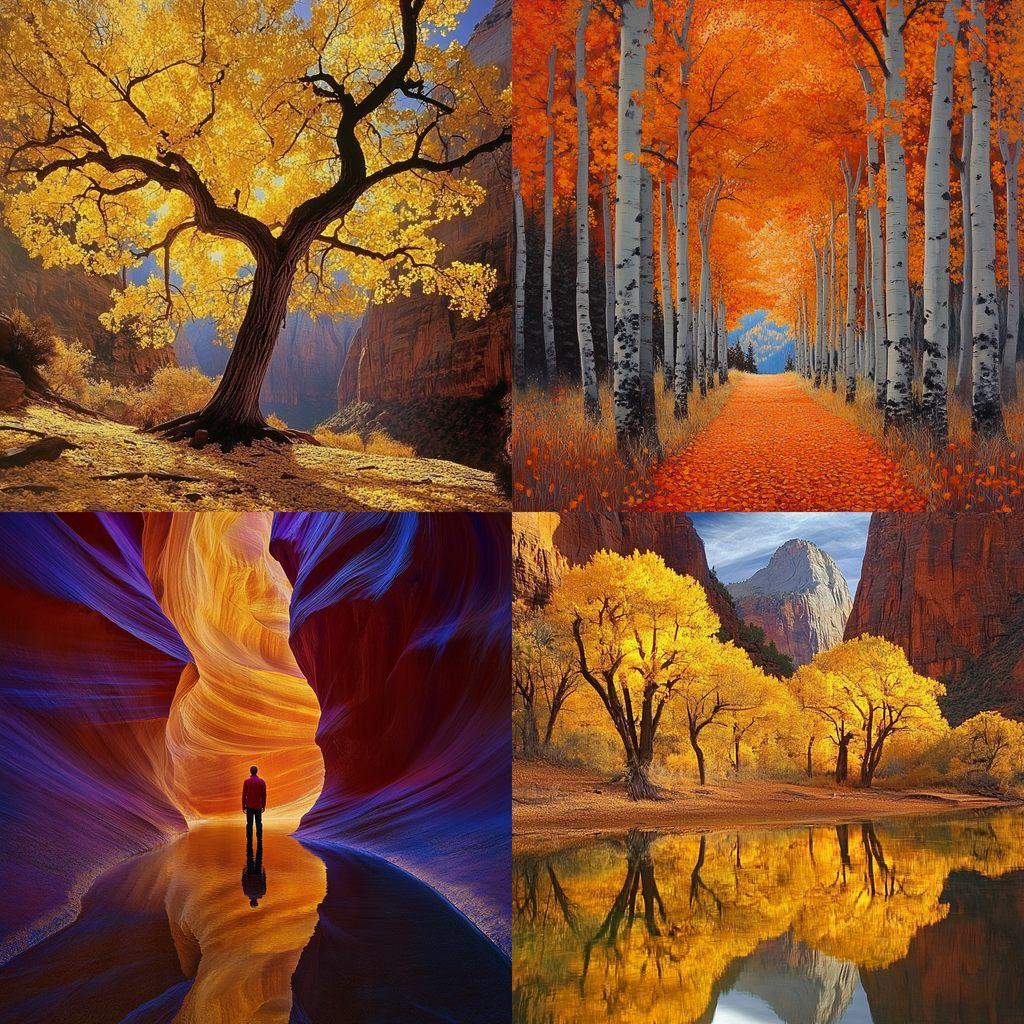 Peter Lik style, Midjourney V6.1, render 1 of 4