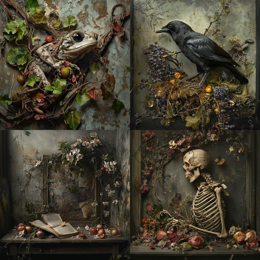 Peter Lippmann style, Midjourney V6.1, render 1 of 4
