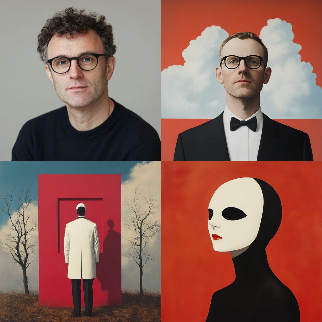 Peter Mendelsund style, Midjourney V6.1, render 1 of 4