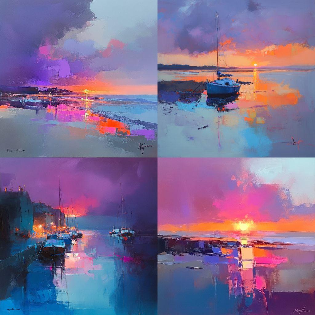 Peter Wileman style, Midjourney V6.1, render 1 of 4