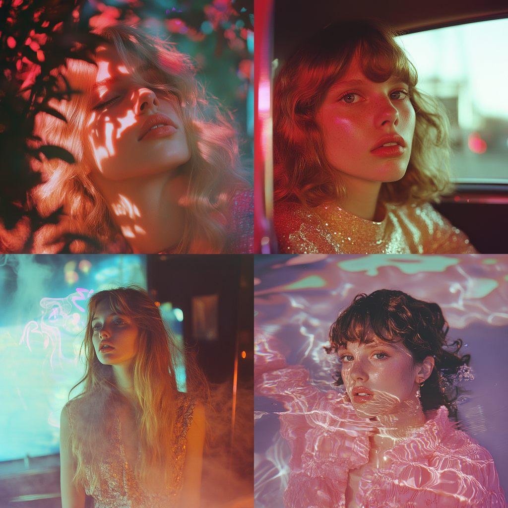 Petra Collins style, Midjourney V6.1, render 1 of 4