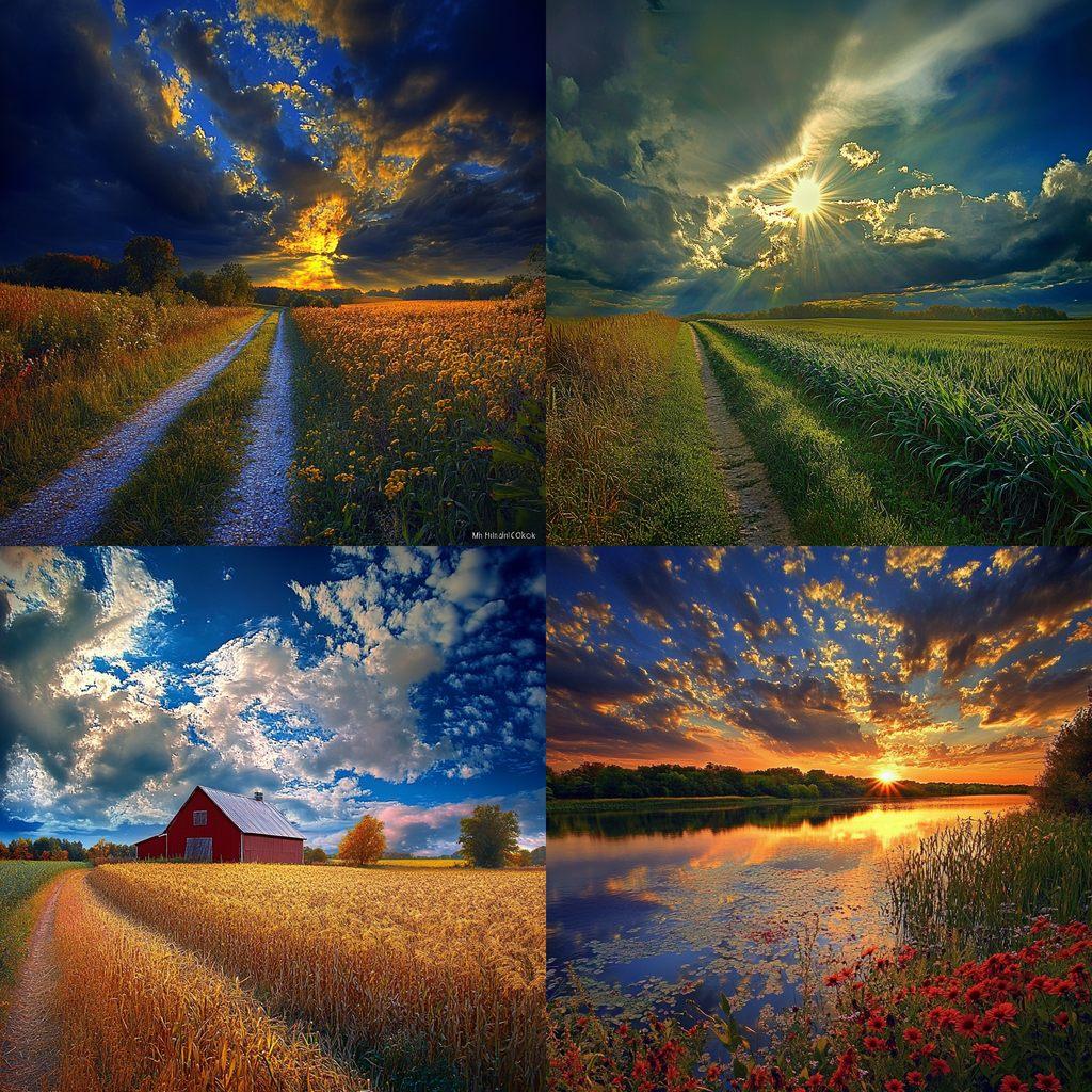 Phil Koch style, Midjourney V6.1, render 1 of 4