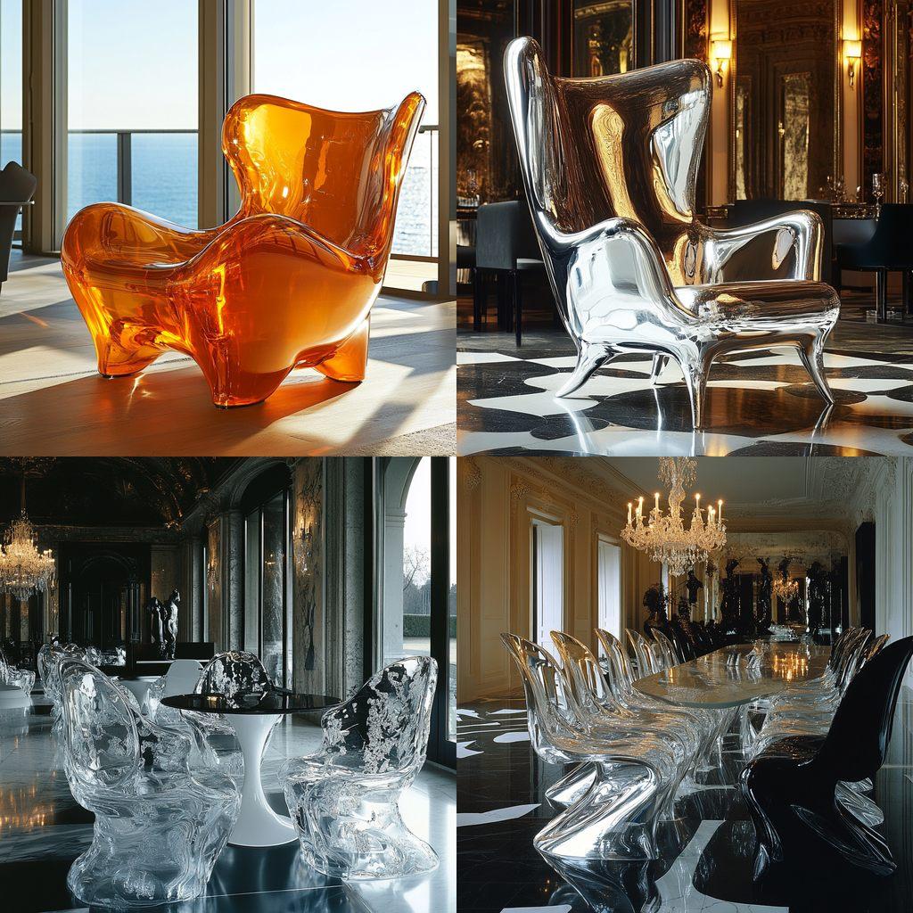 Philippe Starck style, Midjourney V6.1, render 1 of 4