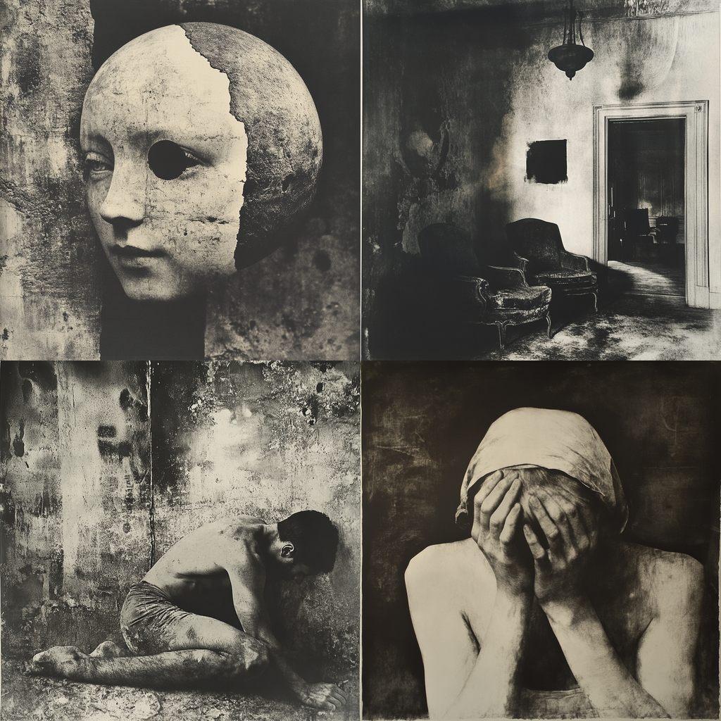 Photogravure style, Midjourney V6.1, render 1 of 4