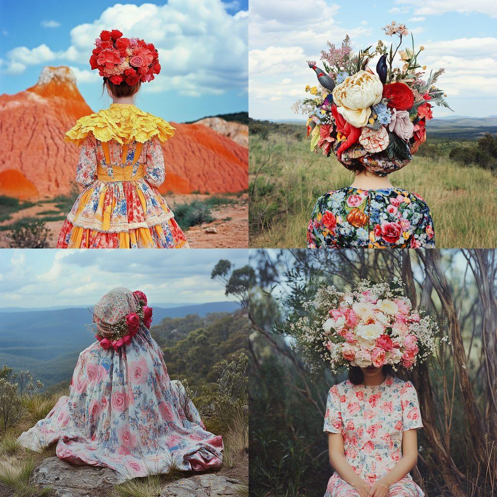 Polixeni Papapetrou style, Midjourney V6.1, render 1 of 4