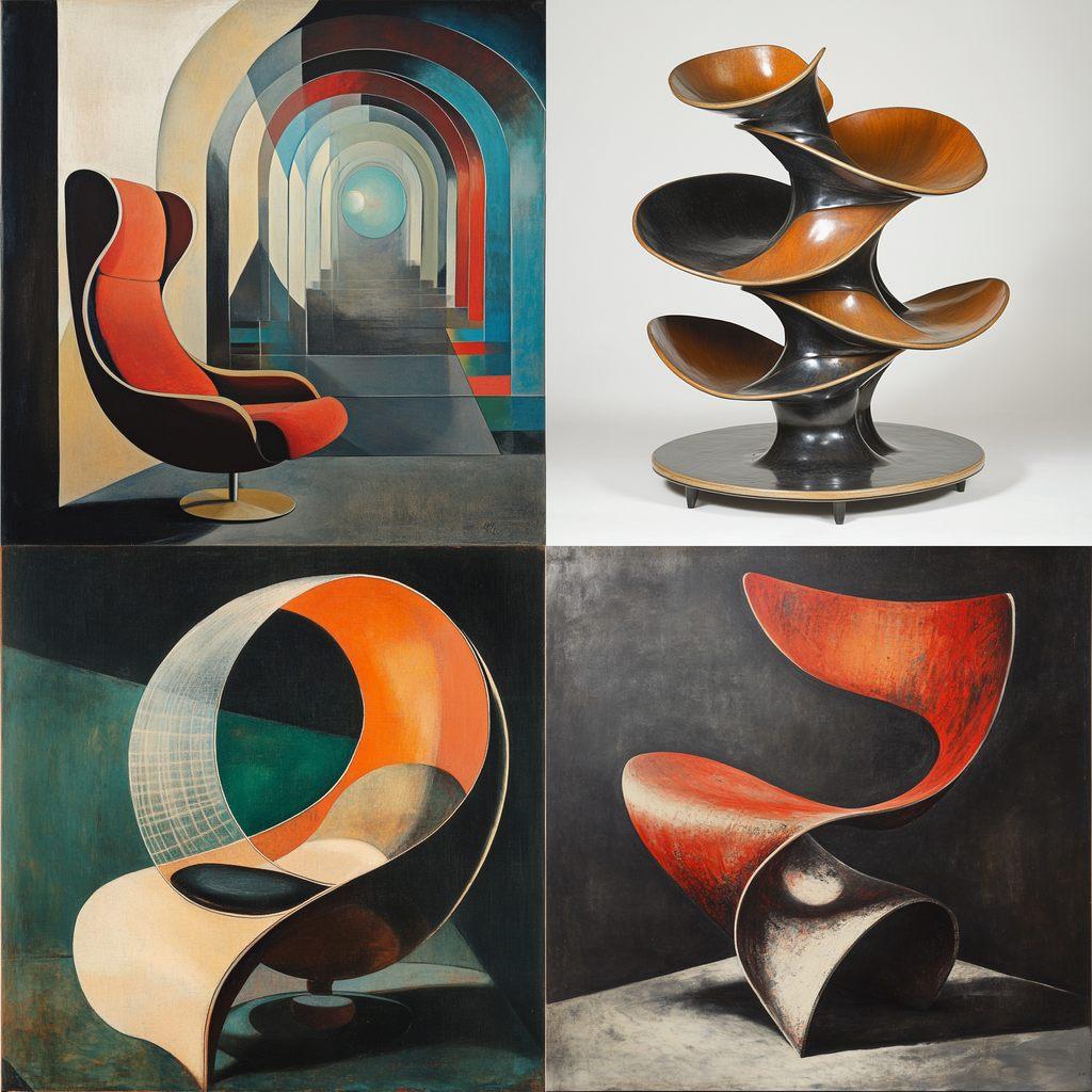 Poul Henningsen style, Midjourney V6.1, render 1 of 4