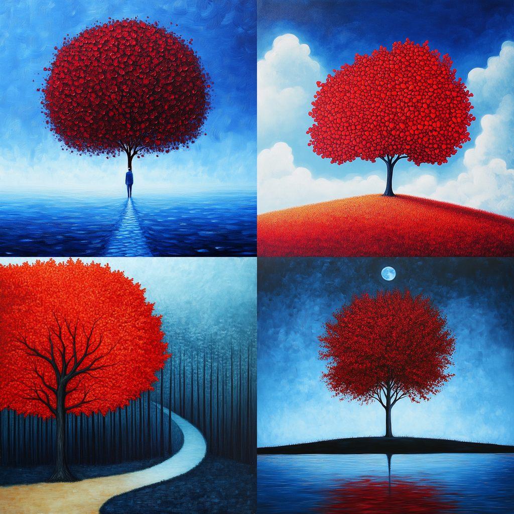 Rachel Bingaman style, Midjourney V6.1, render 1 of 4